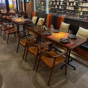 Wood Dining Chair - image 1