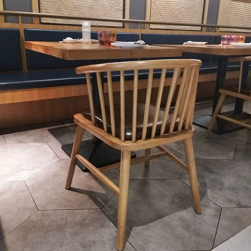 Solid Wood Booth Seating