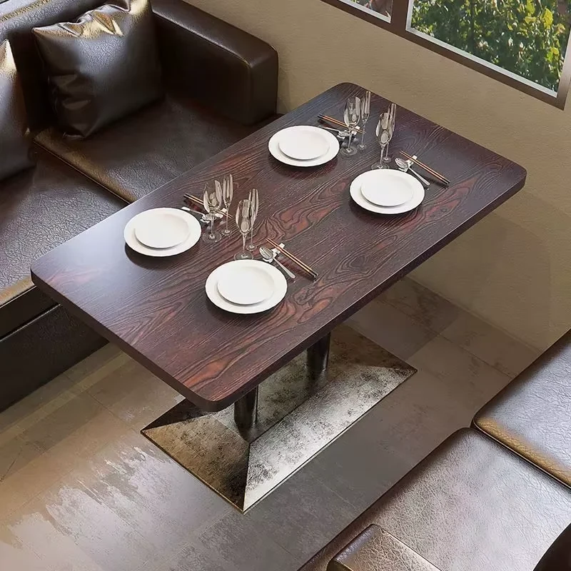 Wood Booth Seating