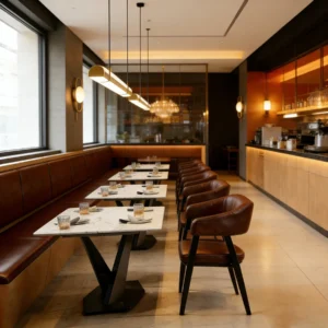 Wood Booth Seating - image 2