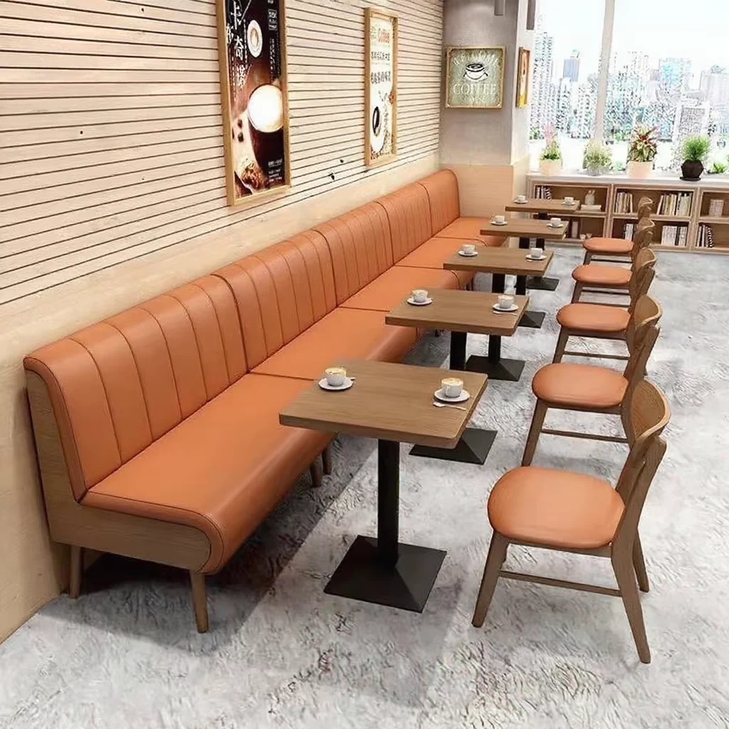 Wood Booth Seating