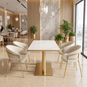 Metal Dining Table - image 2