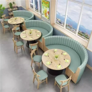 Wood Booth Seating - image 1