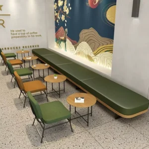 Restaurant Metal Commercial Furniture Set - image 2