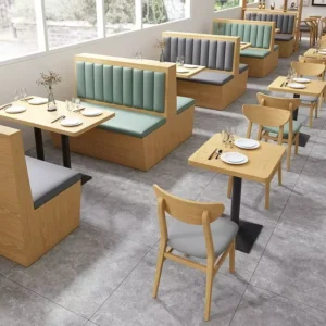 Wood Booth Seating - image 1