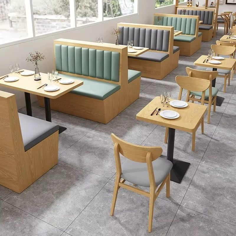 Wood Booth Seating