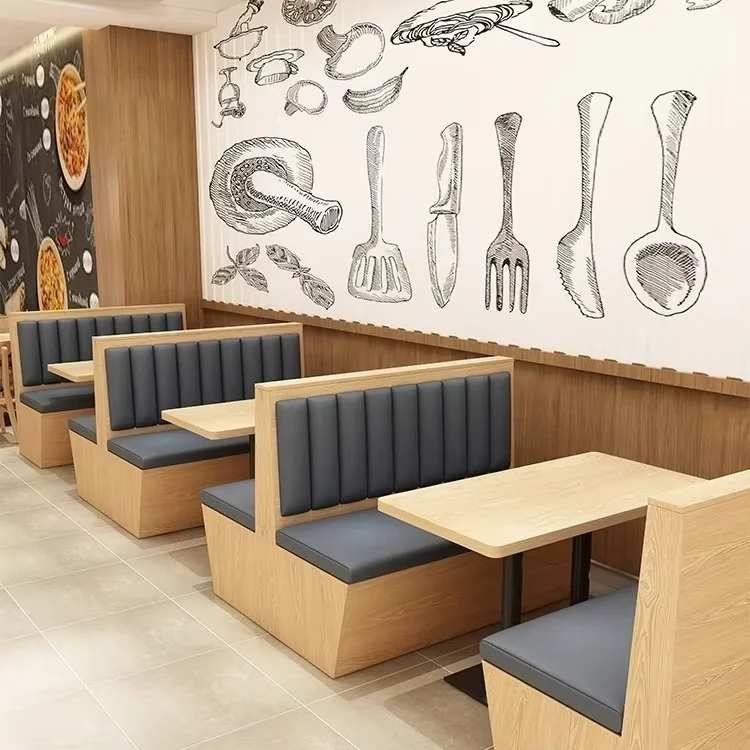 Wood Booth Seating