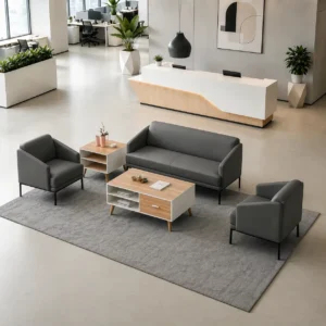 Fabric Lounge Sofa - image 7