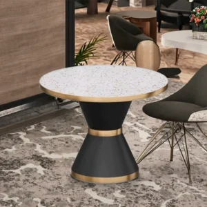 Marble-Top Dining Table - image 1