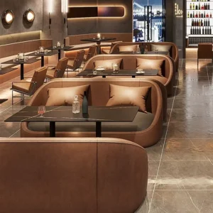Wood Booth Seating - image 1