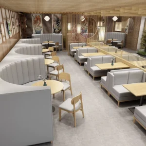 Wood Booth Seating - image 1