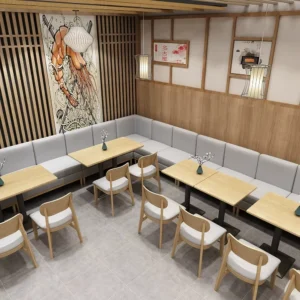 Wood Booth Seating - image 2