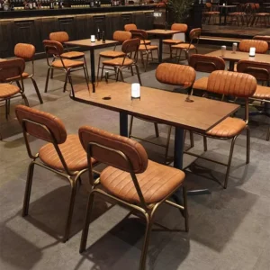 Pu Leather Dining Chair - image 1