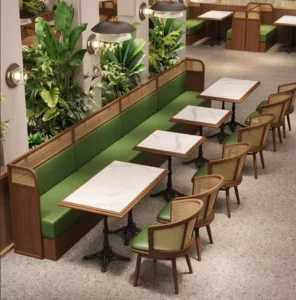 Wood Booth Seating - image 1