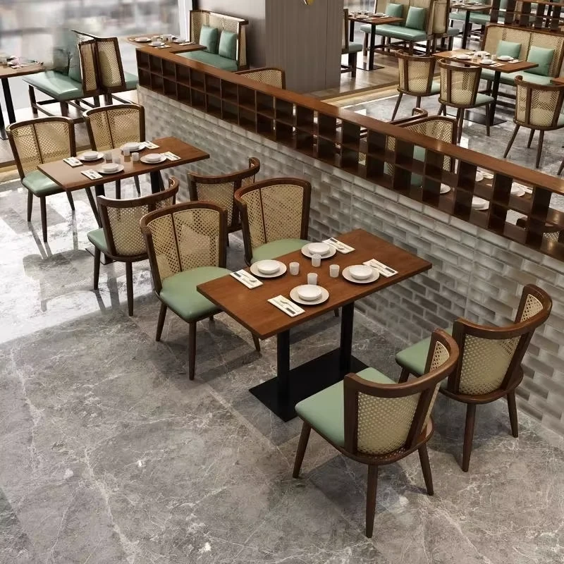 Minimalist Wood Booth Seating