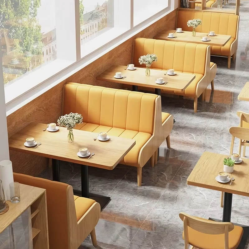 Wood Booth Seating