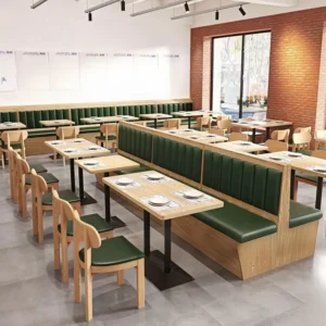 Wood Booth Seating - image 2