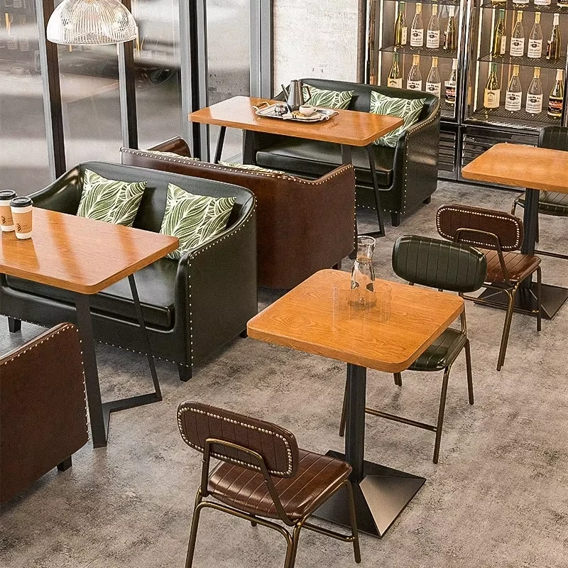 Outdoor Wood Commercial Furniture Set