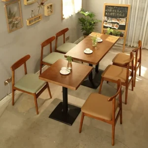 Wood Commercial Table - image 3