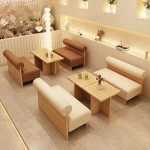 Wood Lounge Sofa - image 2