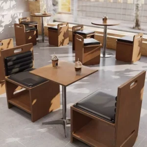Metal Booth Seating - image 1