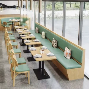 Wood Booth Seating - image 2