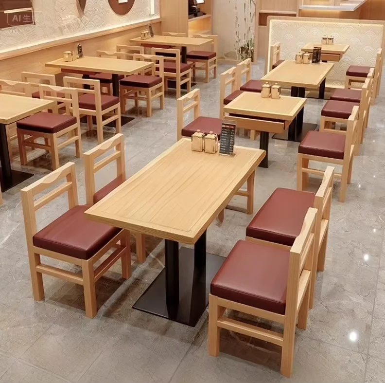 Solid Wood Booth Seating