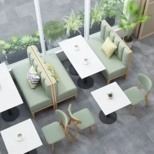 Wood Booth Seating - image 3