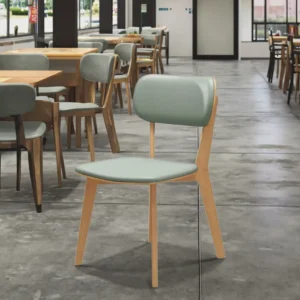 Wood Dining Chair - image 1