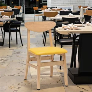 Wood Dining Chair - image 1