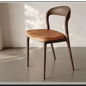 Wood Dining Chair - image 1