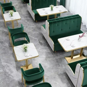 Restaurant Traditional Wood Commercial Furniture Set - image 1