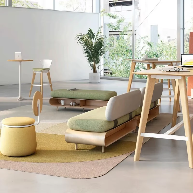 Wood Lounge Sofa
