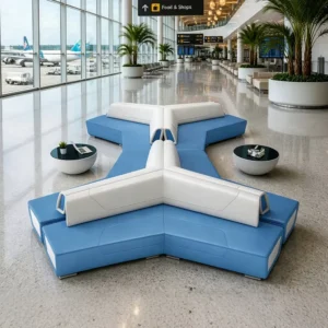 Modular Leather Lounge Sofa - image 3