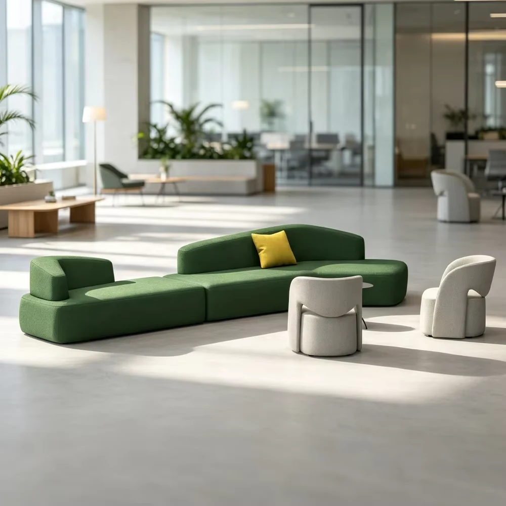 Modular Fabric Lounge Sofa