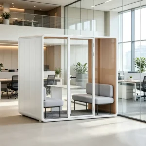 Modular Office Building, Hotel Modern Booth Seating - image 2
