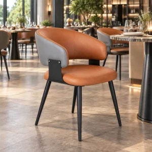 Pu Leather Dining Chair - image 1