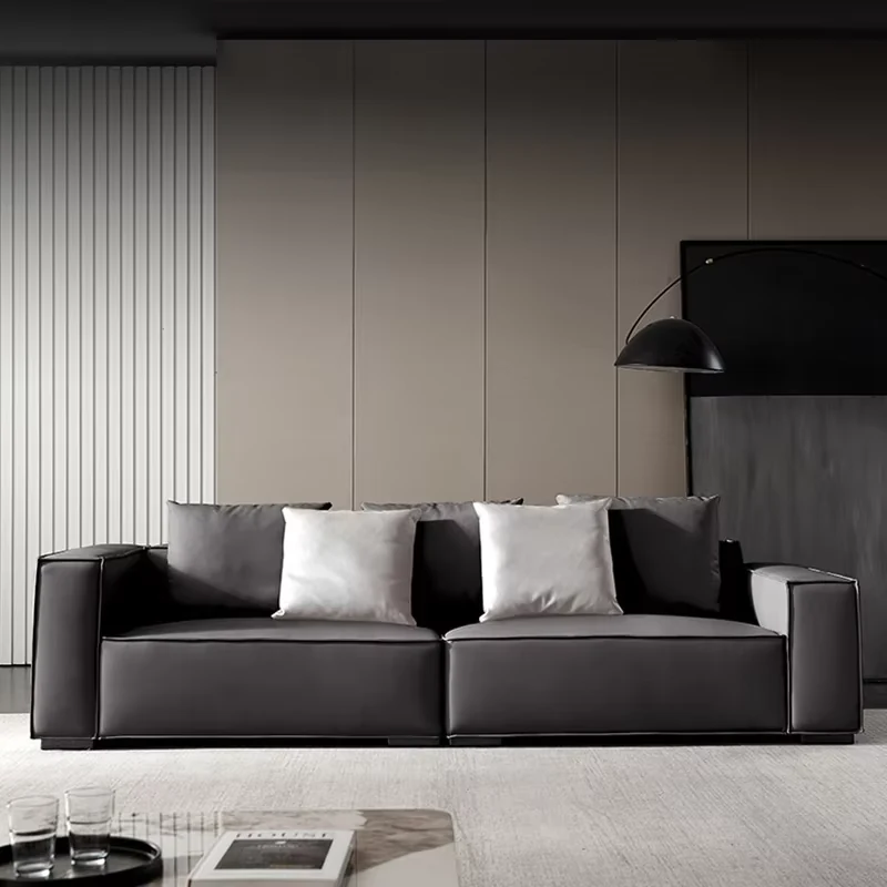 Leather Lounge Sofa