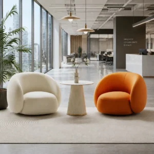 Fabric Lounge Sofa - image 1
