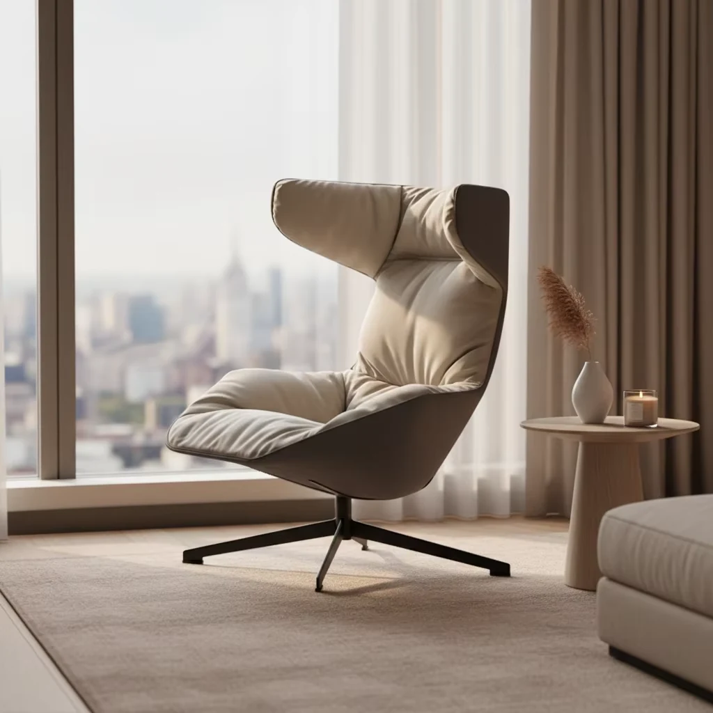 Leather Lounge Sofa