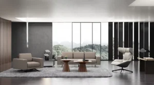 Leather Lounge Sofa - image 3