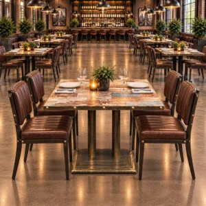 Wood Dining Table - image 3