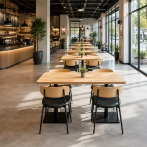 Wood Dining Table - image 4