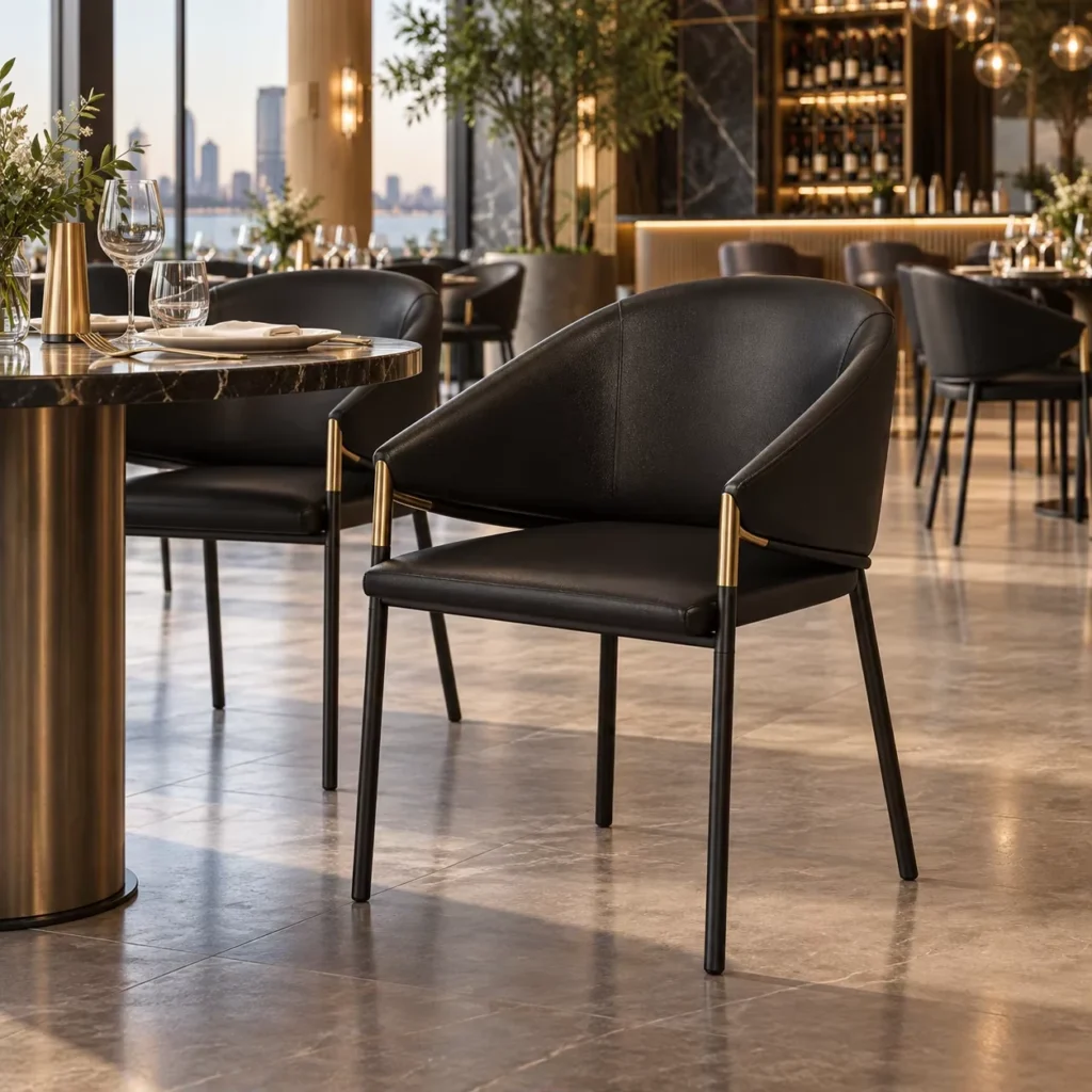 Luxury Leather Dining Chair