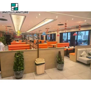 Restaurant Fabric Commercial Furniture Set - image 2