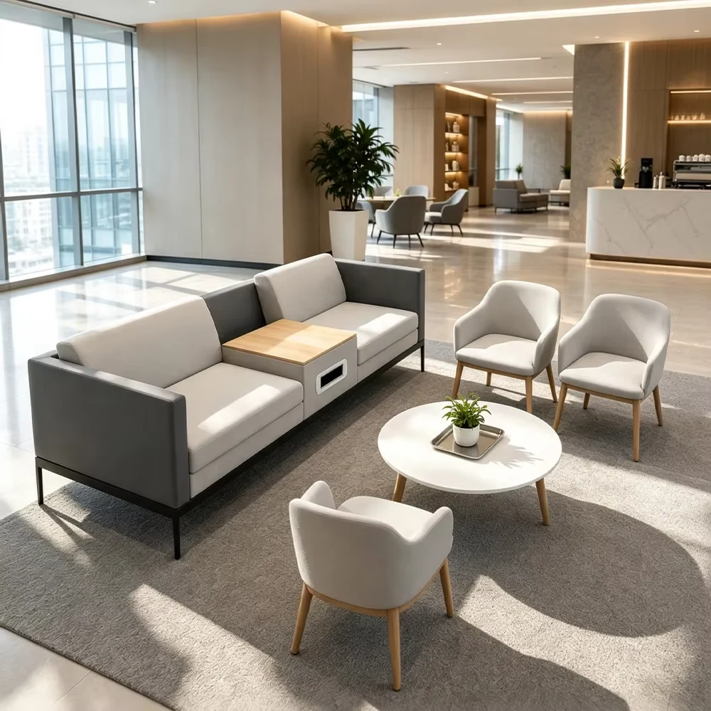 Modular Fabric Lounge Sofa