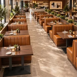 Leather Booth Seating - image 2