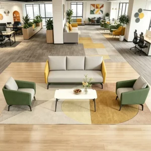 Fabric Lounge Sofa - image 1