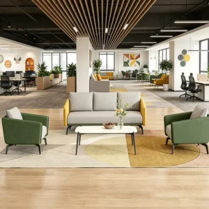 Fabric Lounge Sofa - image 2
