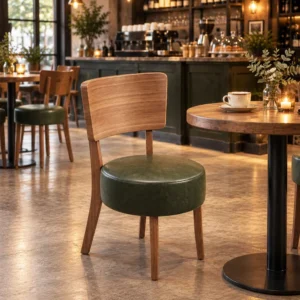 Wood Dining Chair - image 1